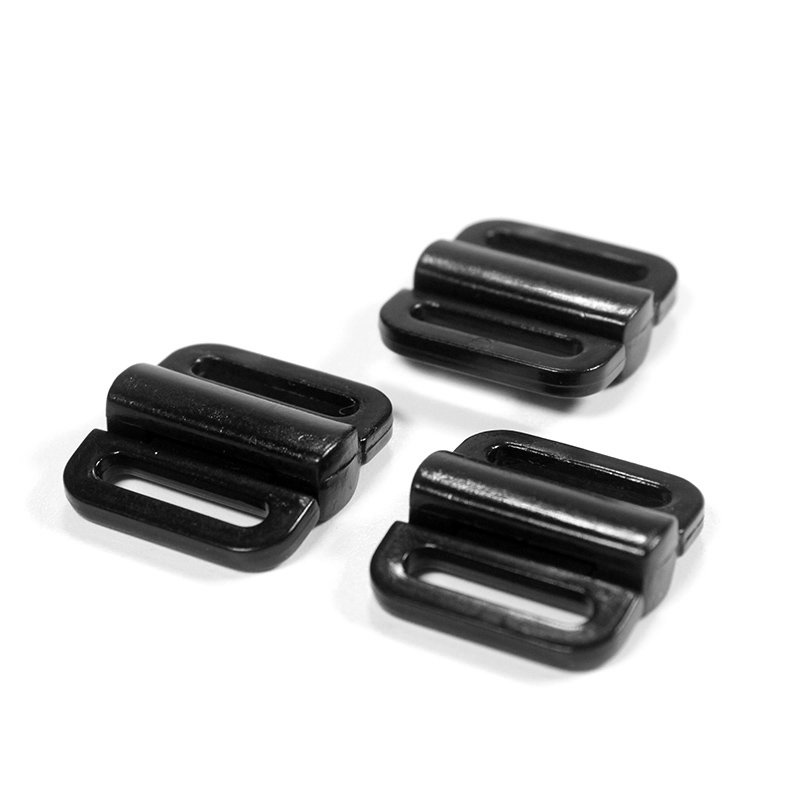 Wholesale Eco-friendly Bra Clasp Front Closure Plastic Swimwear Buckle For Swimwear Accessory