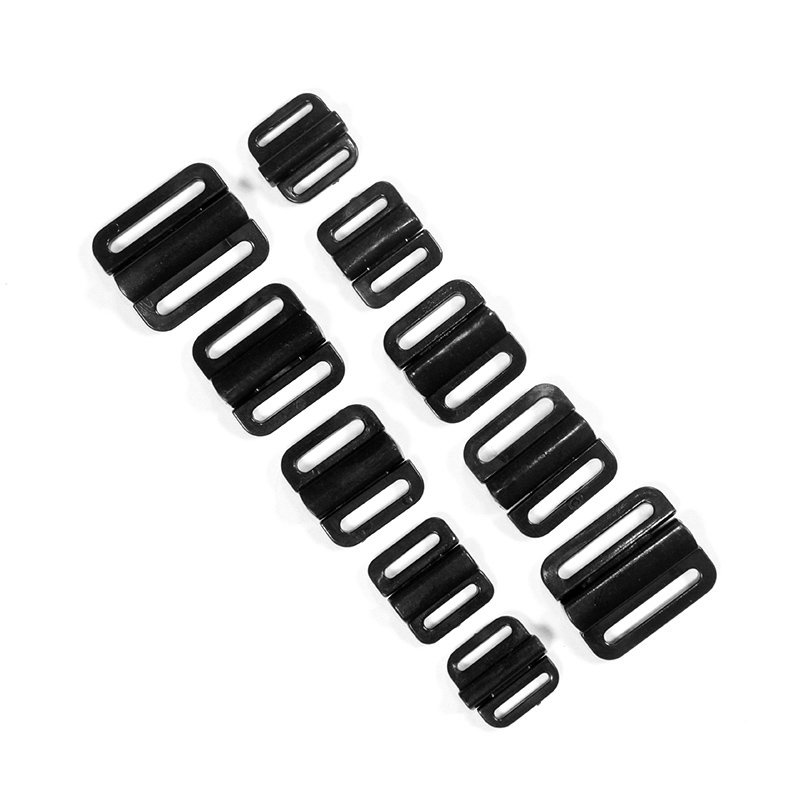 Wholesale Eco-friendly Bra Clasp Front Closure Plastic Swimwear Buckle For Swimwear Accessory