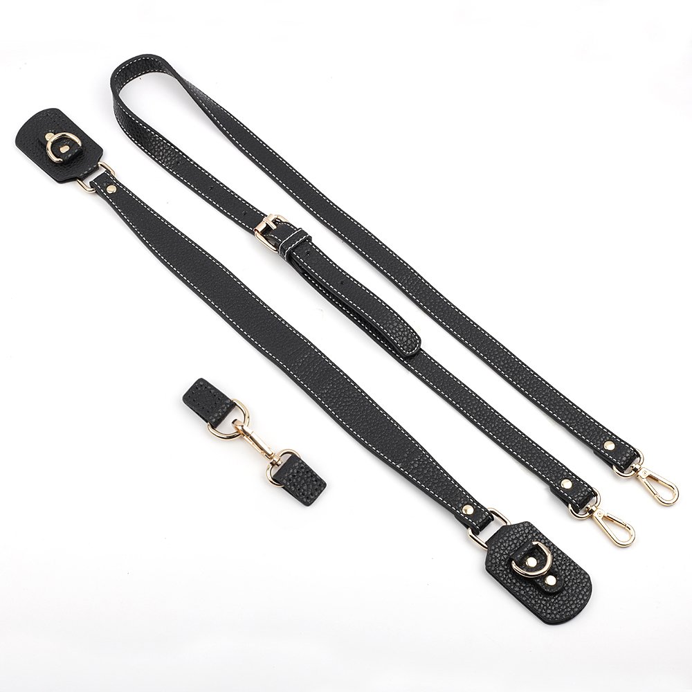 Bag Kit DIY Handmade Handle Handbag Strap Adjustable Bag Shoulder Strap with Gold Buckle for Woven Bag Accessories