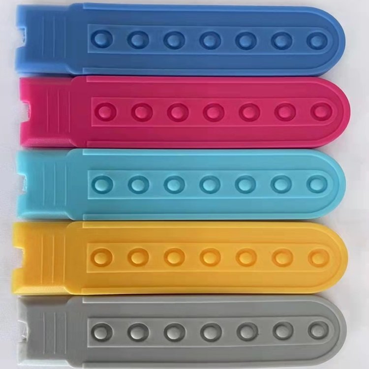 Ready to Ship High Quality Multiple Color Plastic Snapback Hat Buckle Strap 7 Holes Hats Replacement Fasteners