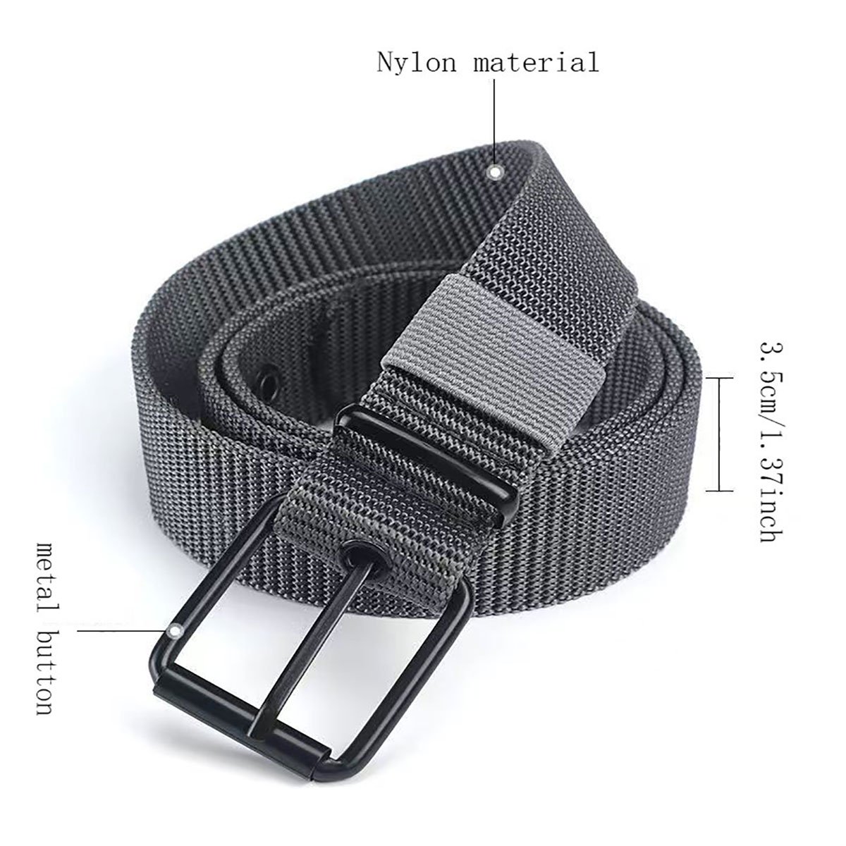 wholesale Nylon Fabric belt High Quality pin buckle tactical belt for men fashion outdoor Combat men belt
