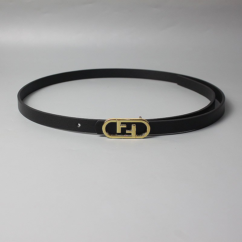 New Korean Style Gold Buckle Women's Belt All-matching Dress Jeans Strap Fashion Japanese Buckle Decorative Belt Women's Fashion