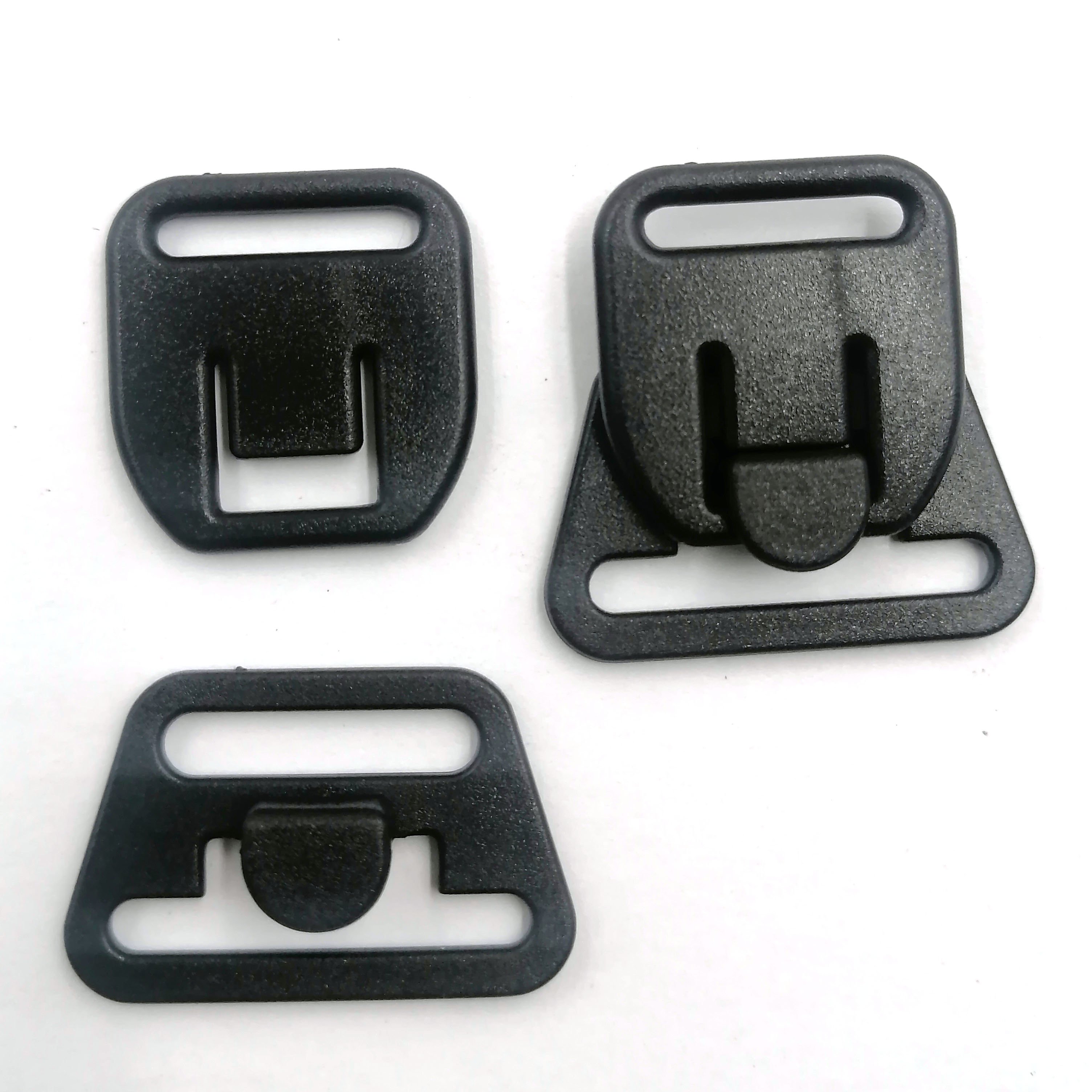 Custom Underwear Accessories Hot Selling Swimwear Bra Buckles Plastic Lingerie Hook Buckle