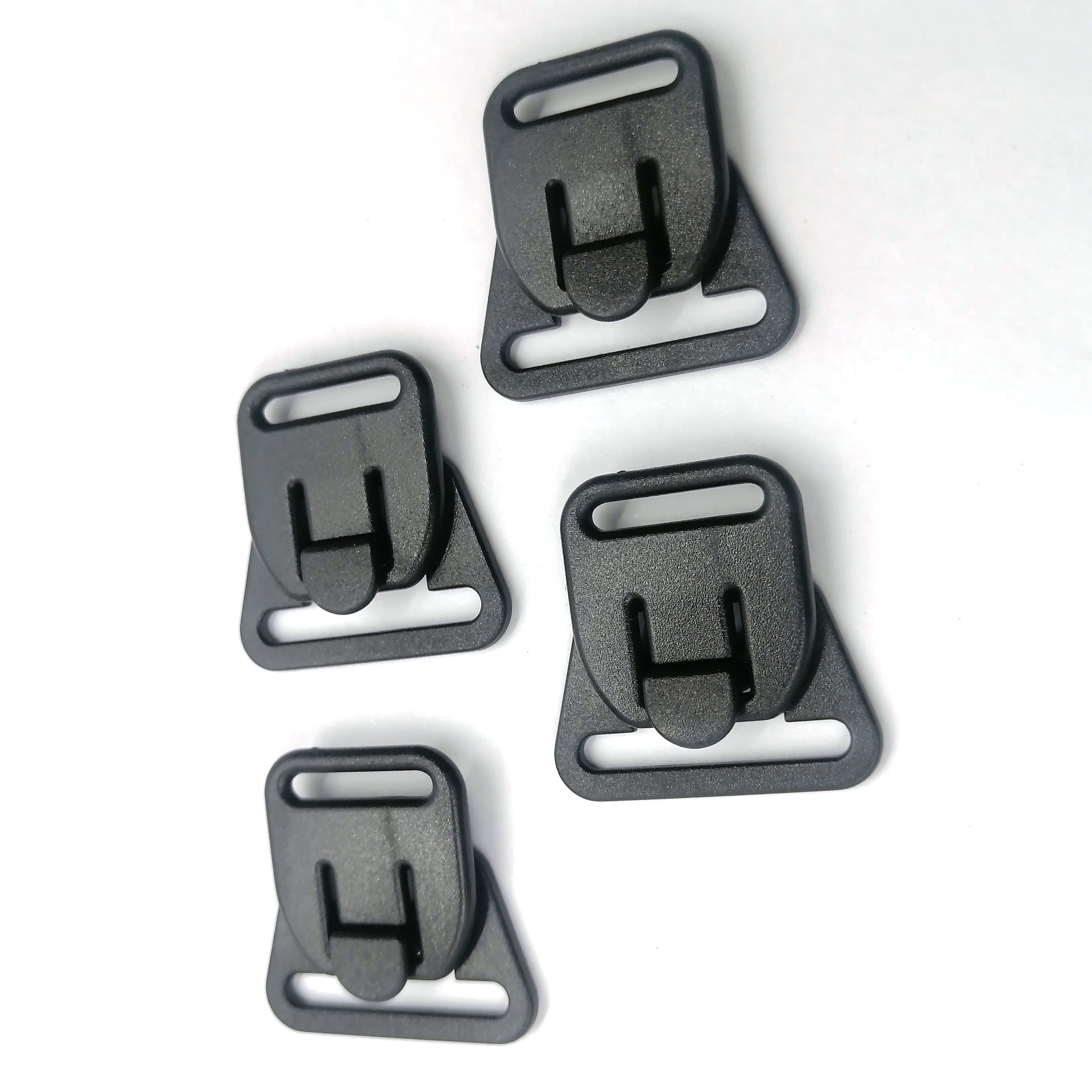 Custom Underwear Accessories Hot Selling Swimwear Bra Buckles Plastic Lingerie Hook Buckle
