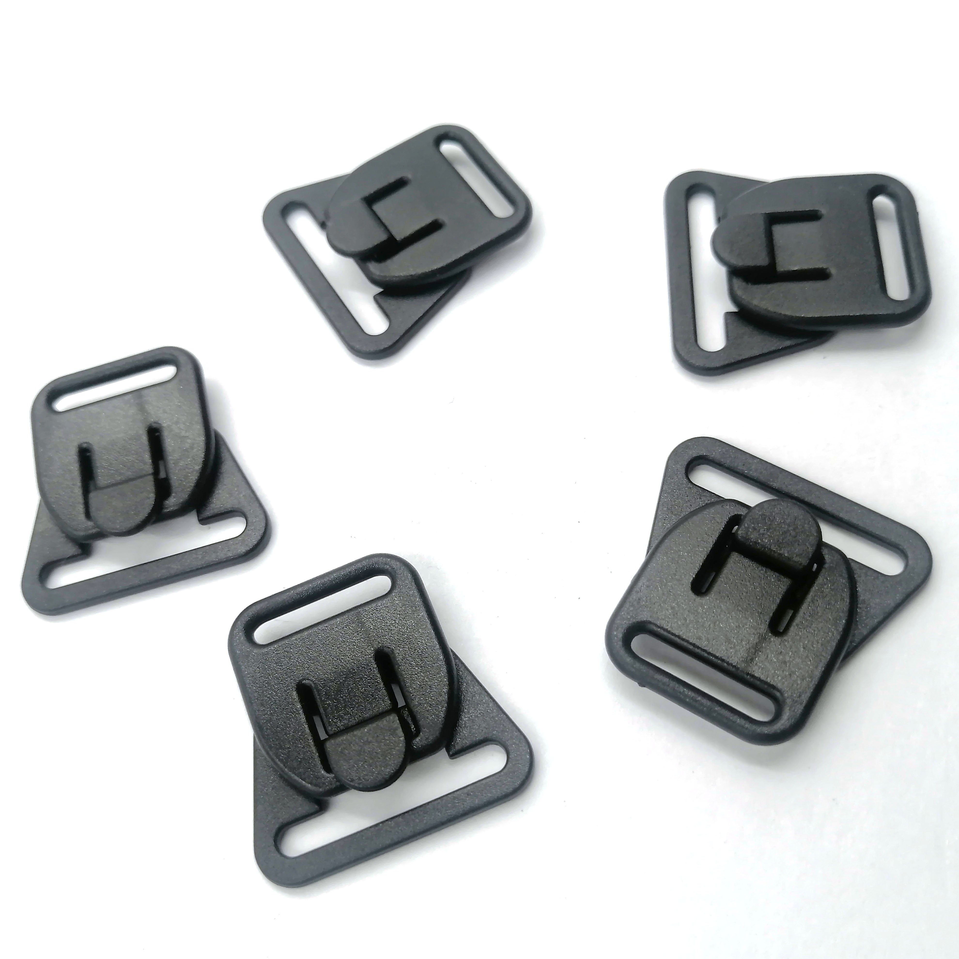 Custom Underwear Accessories Hot Selling Swimwear Bra Buckles Plastic Lingerie Hook Buckle