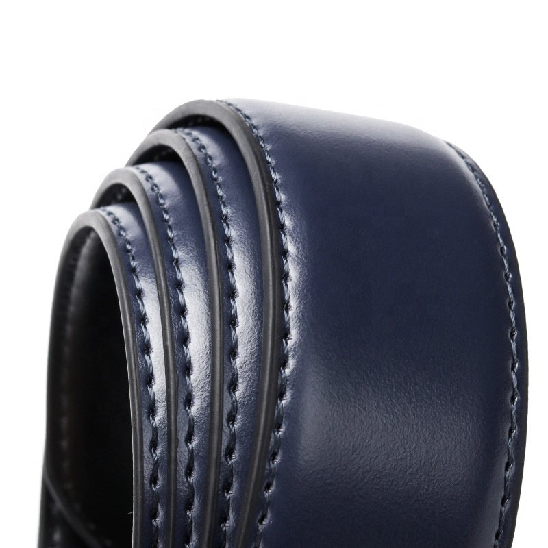 men's belts rotating needle buckle cowhide leather casual wear double-sided genuine leather for men's belts