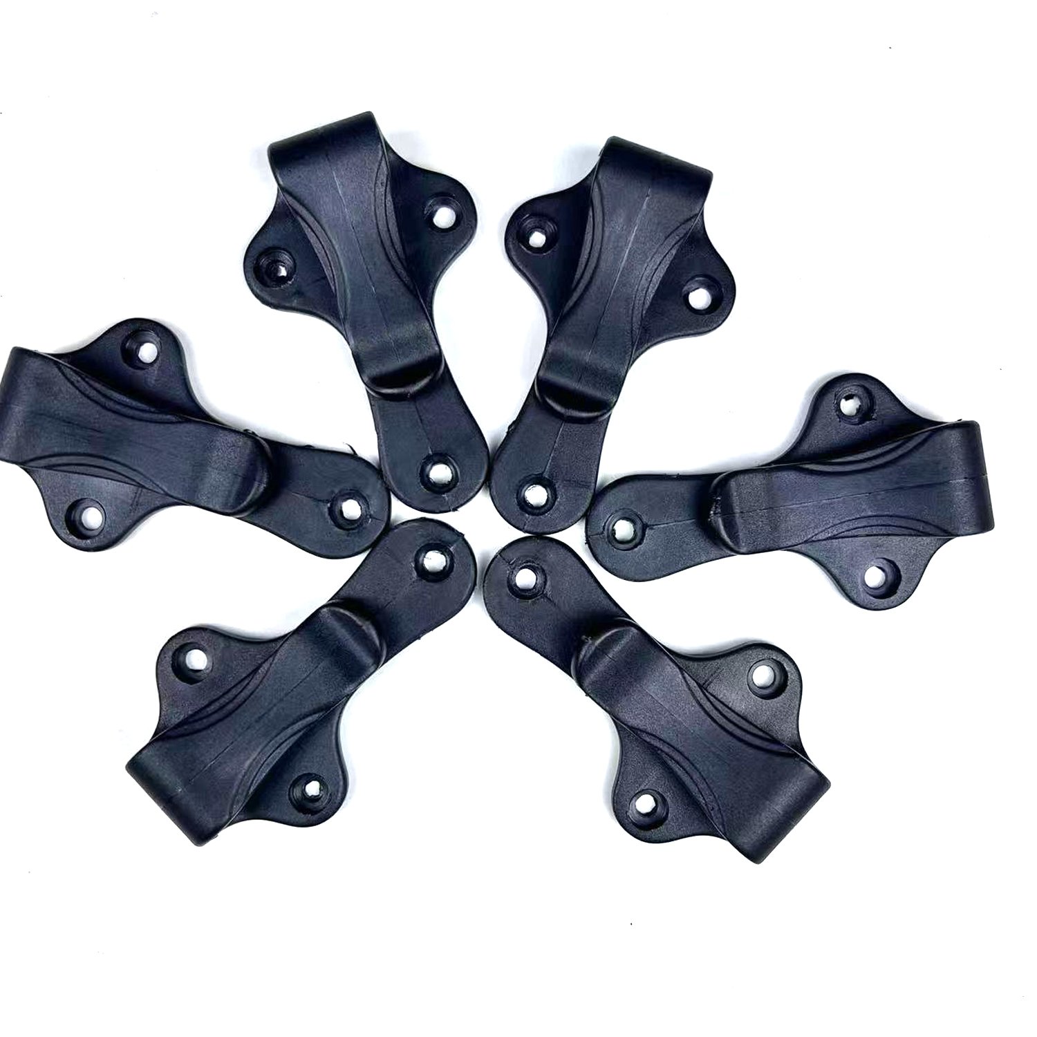 Shopping plastic belt buckle clip