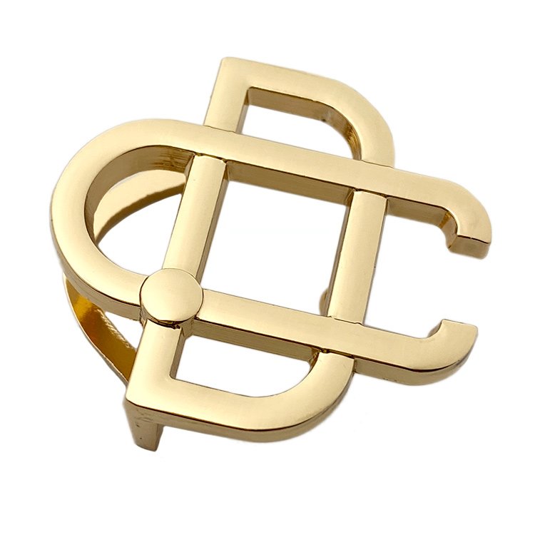 High quality wholesale custom metal die casting belt decorative shoe buckle for handbag clothing
