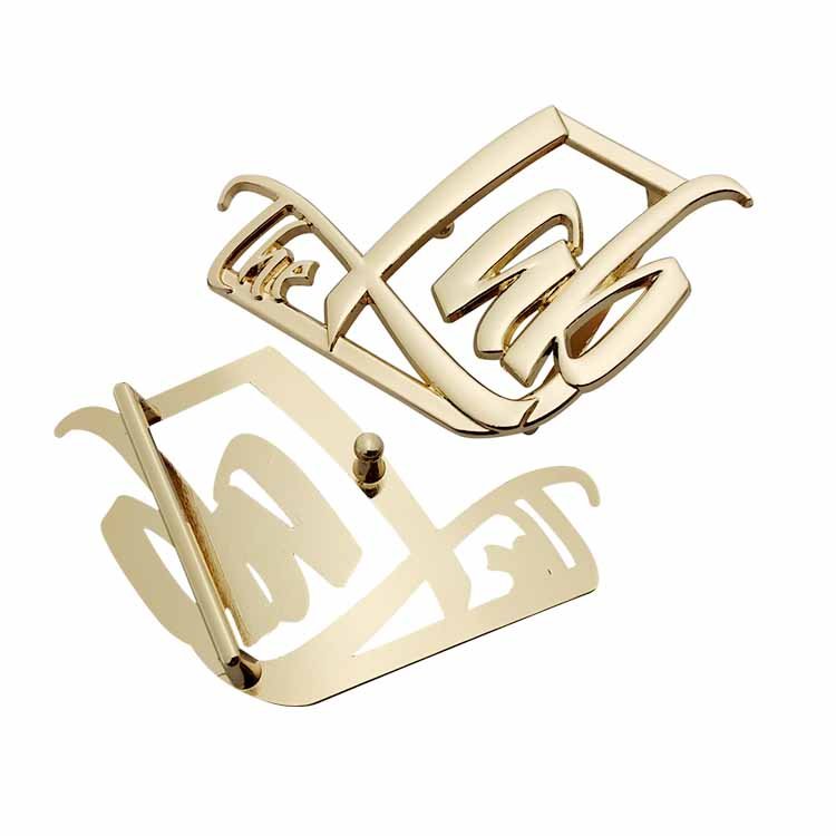 High quality wholesale custom metal die casting belt decorative shoe buckle for handbag clothing