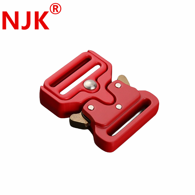Q159-25 Wholesale 25mm Aluminium Metal Side Quick Release Buckle For Bag High Quality Release Alloy Tactical Accessories Buckles