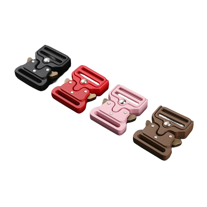 Q159-25 Wholesale 25mm Aluminium Metal Side Quick Release Buckle For Bag High Quality Release Alloy Tactical Accessories Buckles