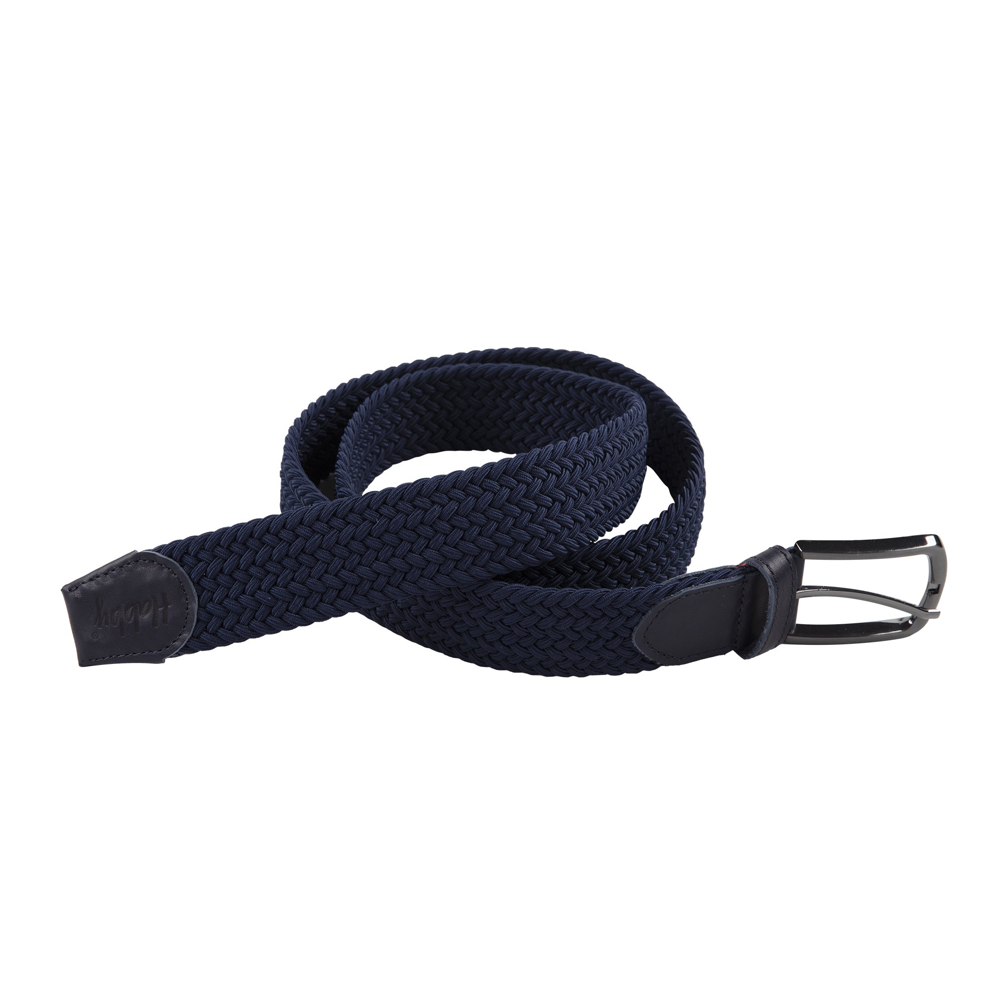 Wholesale Men's Braided Elastic Golf Belts Factory Price Stretch Nylon and Polyester Fabric with Alloy Buckle for Clothing