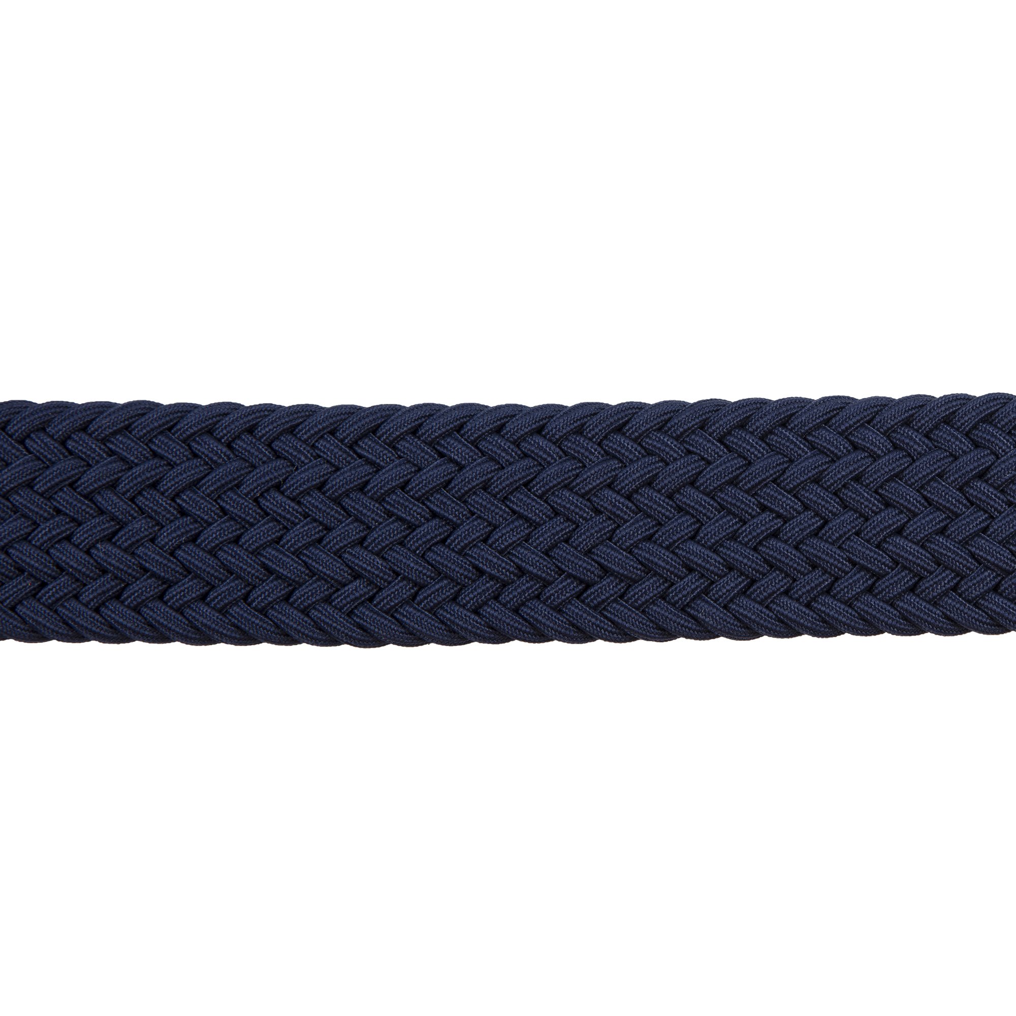 Wholesale Men's Braided Elastic Golf Belts Factory Price Stretch Nylon and Polyester Fabric with Alloy Buckle for Clothing