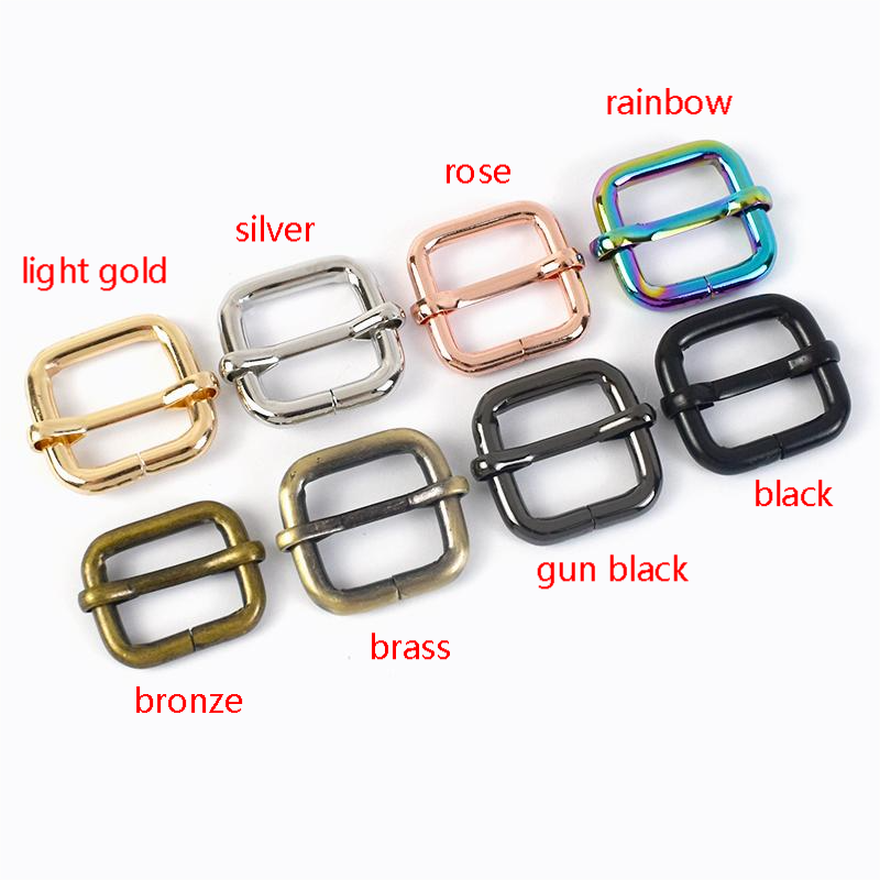 Deepeel F6-2 13-50mm Bag Hardware Accessories Webbing Handbag Strap Slider Square Adjustment Buckles Bags Buckle