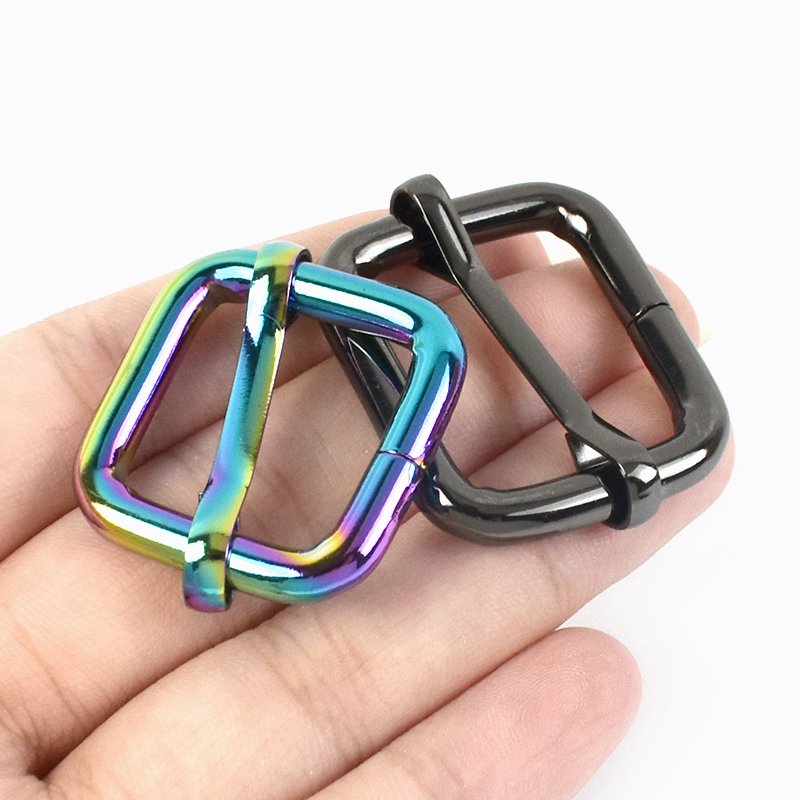 Deepeel F6-2 13-50mm Bag Hardware Accessories Webbing Handbag Strap Slider Square Adjustment Buckles Bags Buckle