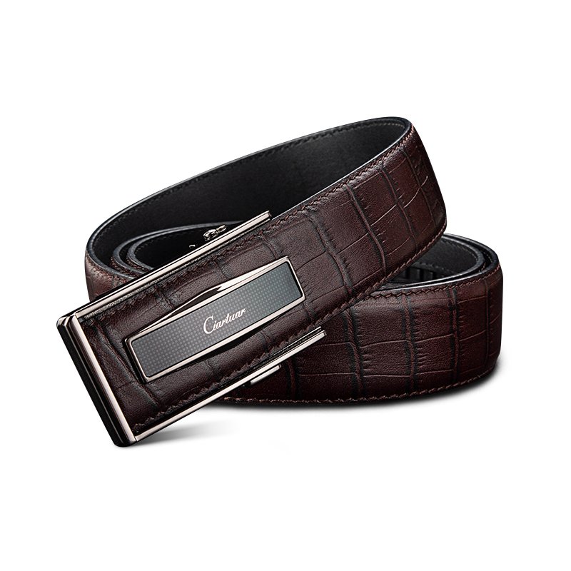 Luxury Ciartuar Brand Top Layer Genuine leather belt for men Designer famous Brand Belt for Men Business Style Cowhide Belt