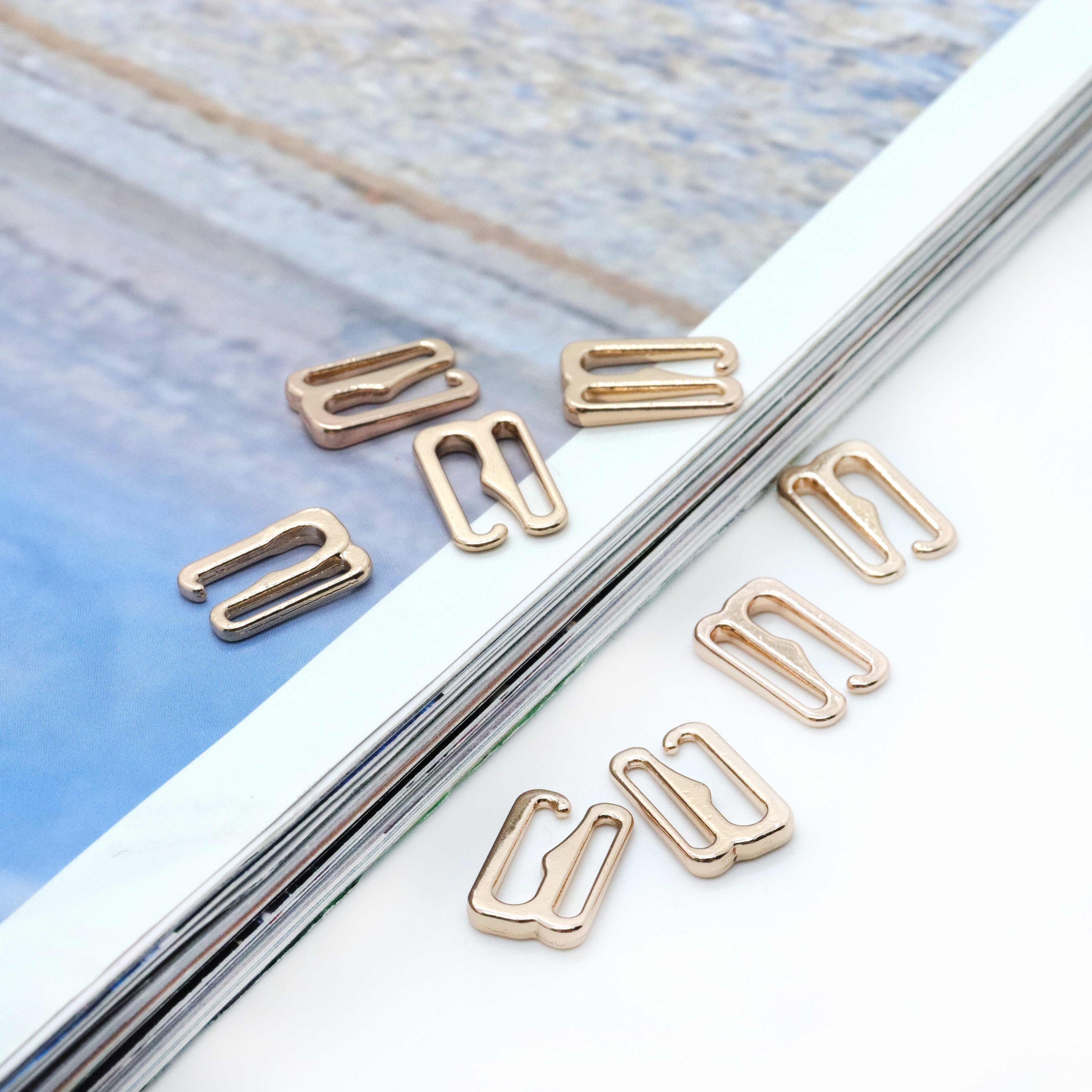 Brass Nickel-free Hook and Eye Trousmortara Apparatus Pants Pouches High Quality Custom Metal Underwear Eco-friendly Zinc Alloy