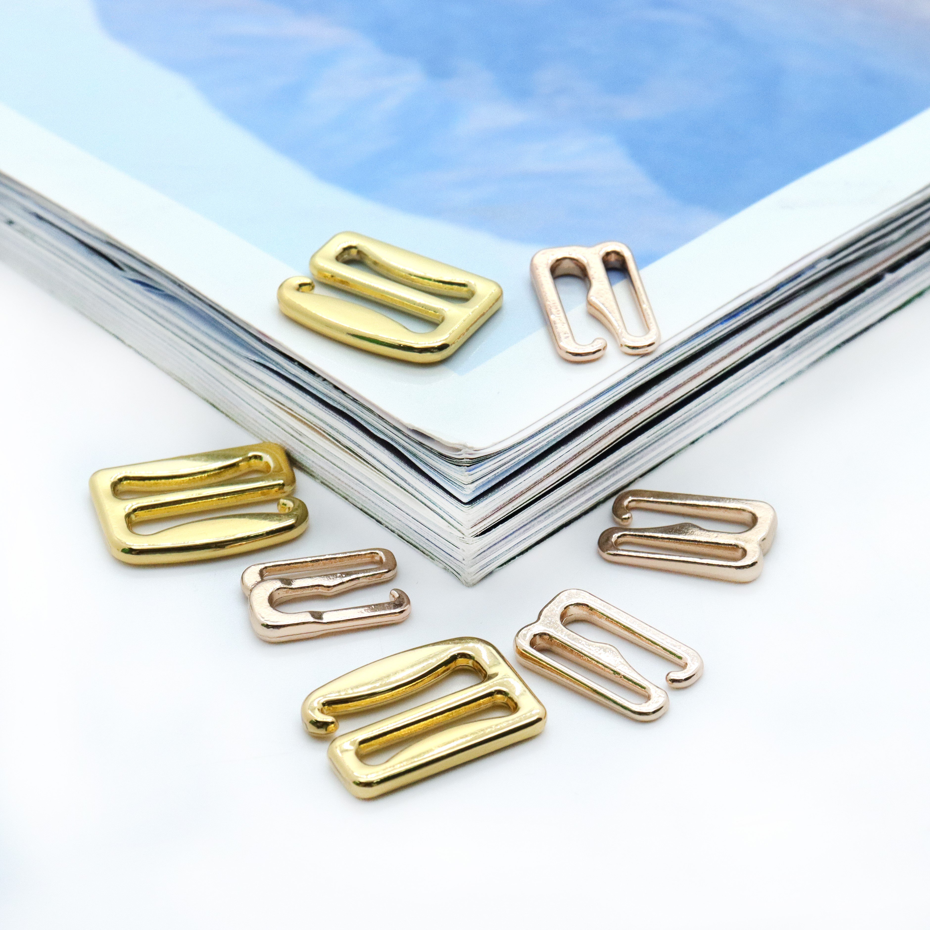 Brass Nickel-free Hook and Eye Trousmortara Apparatus Pants Pouches High Quality Custom Metal Underwear Eco-friendly Zinc Alloy