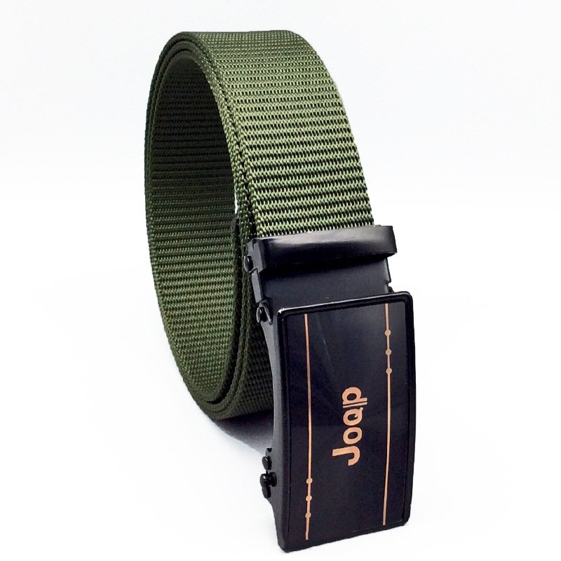 TXL387 Outdoor Sport Nylon Webbing Combat Waistband Metal Automatic Buckle Belts Fashion Tactical Waist Belt
