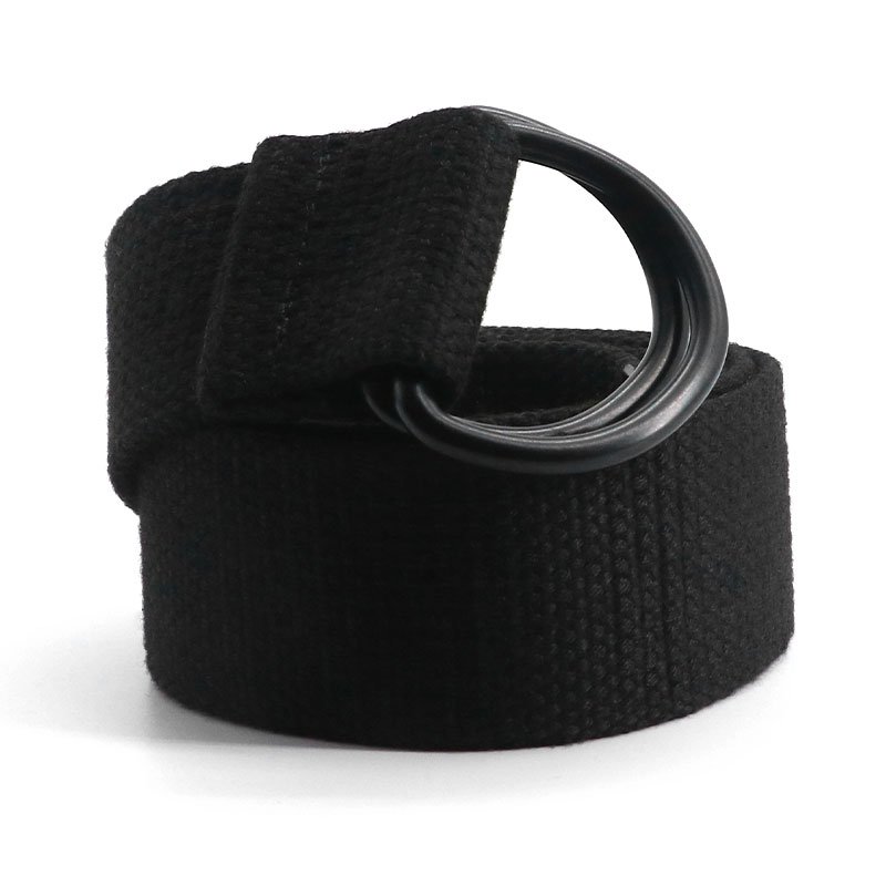 Tactical Heavy Duty Reinforced polyester cotton Belt for Men Adjustable Webbing Belt Strap with Metal Buckle