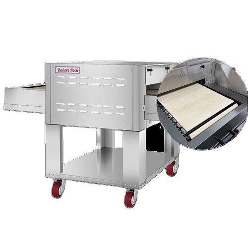 Commercial Pizza Ovens 18 inch Stone Conveyor Belt Pizza Oven For Sales