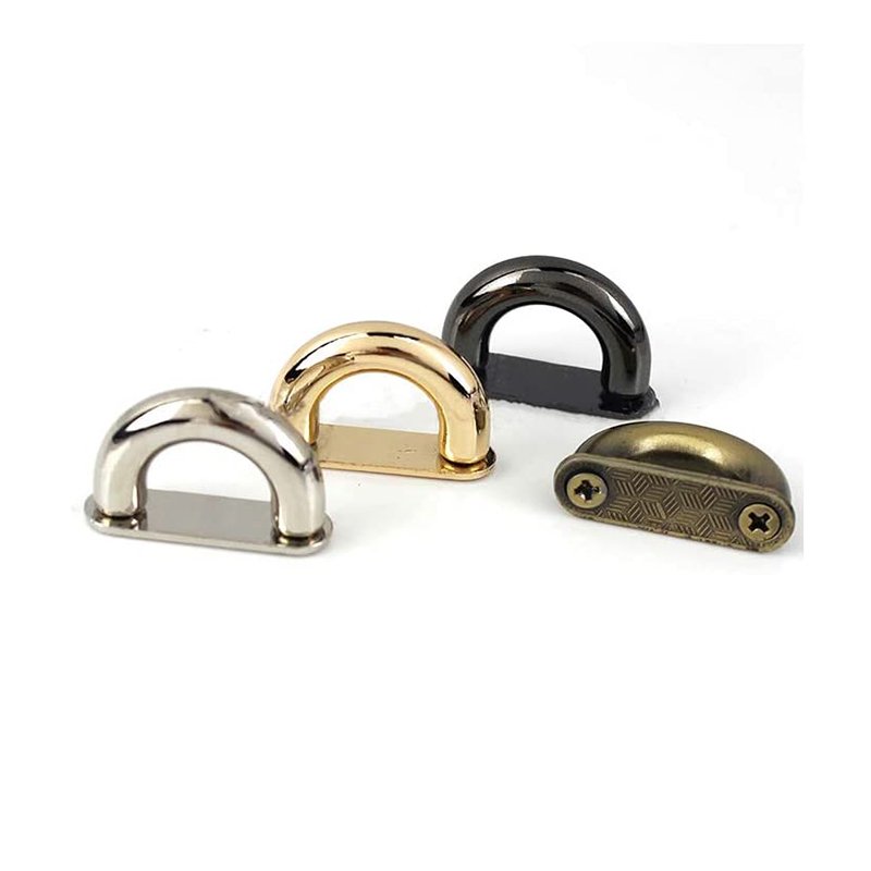 Handbag Metal Arch Bridge Decorative Zinc Alloy Hook Connector Hanger for Bags Purse Hardware