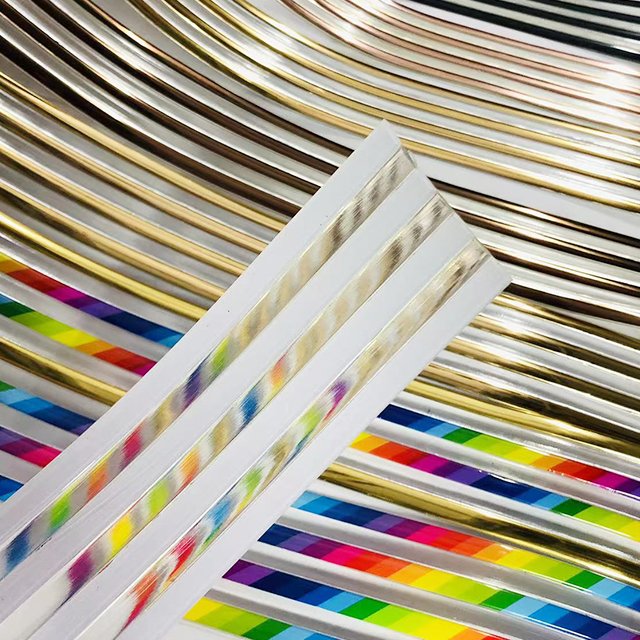 Adhesive shoe slipper accessories self-adhesive plastic PVC decorative strip belt chain upper fabric sandal material