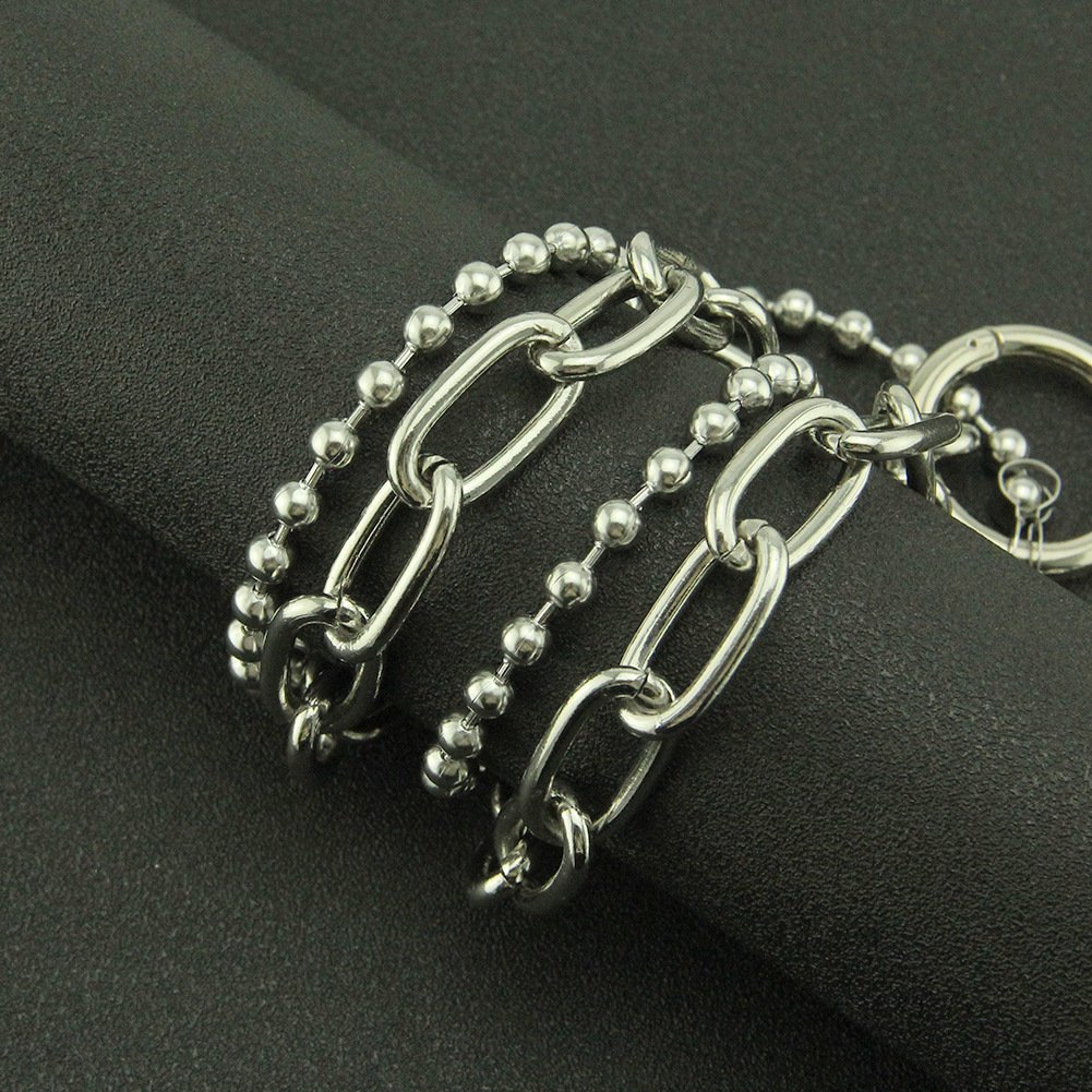 Pants Chain Decoration Punk Belt Trousers Chain Metal Hip-hop Pants Jeans Chain