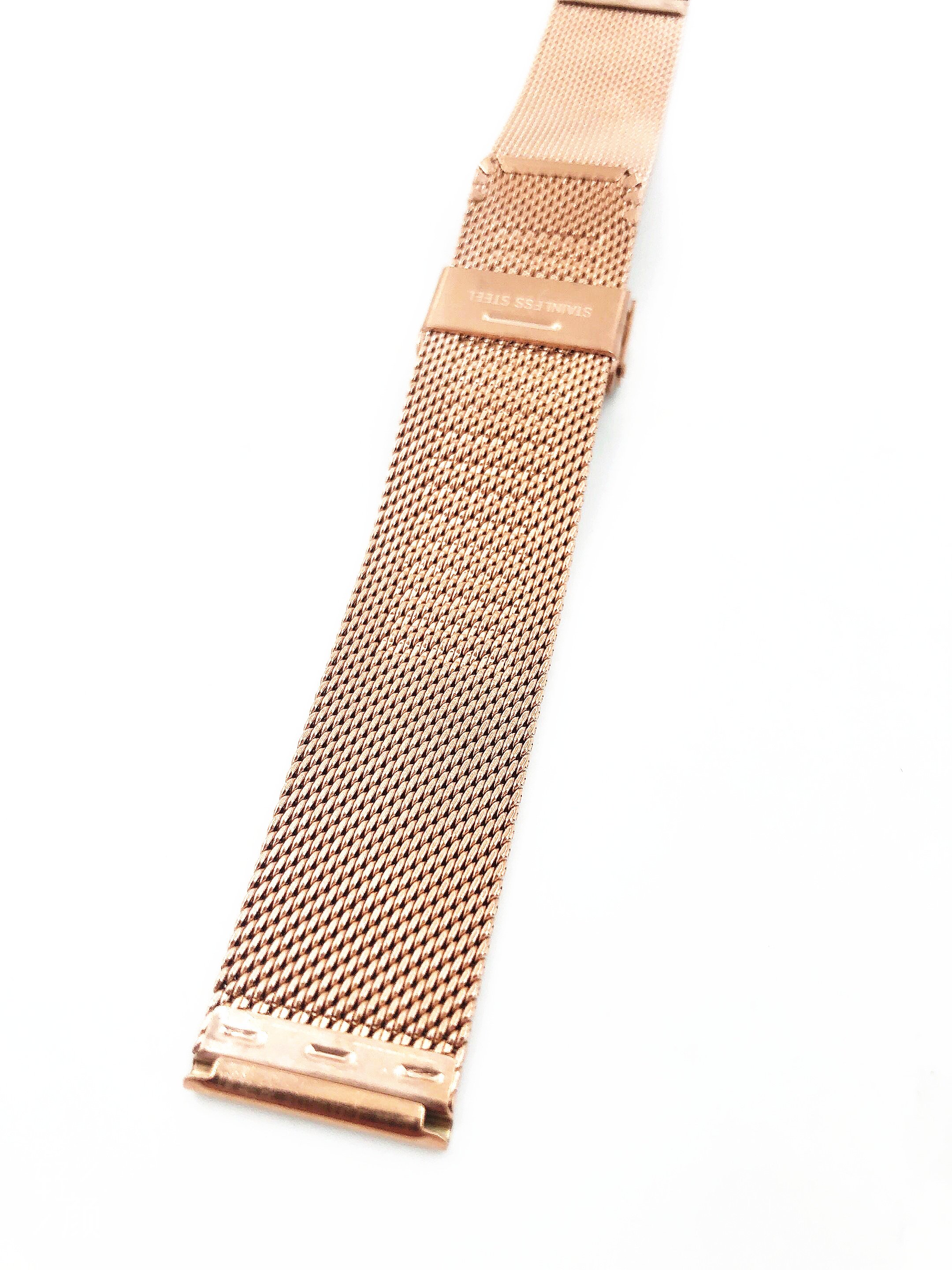 Ultra thin steel wire strap woven watch chain for men and women Stainless steel metal thin mesh watch accessories