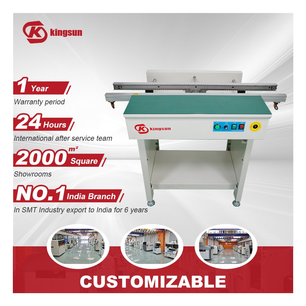 Customized chain conveyor PCB Handling Equipment Single&double track chain conveyor smt chain Conveyor for smt production line