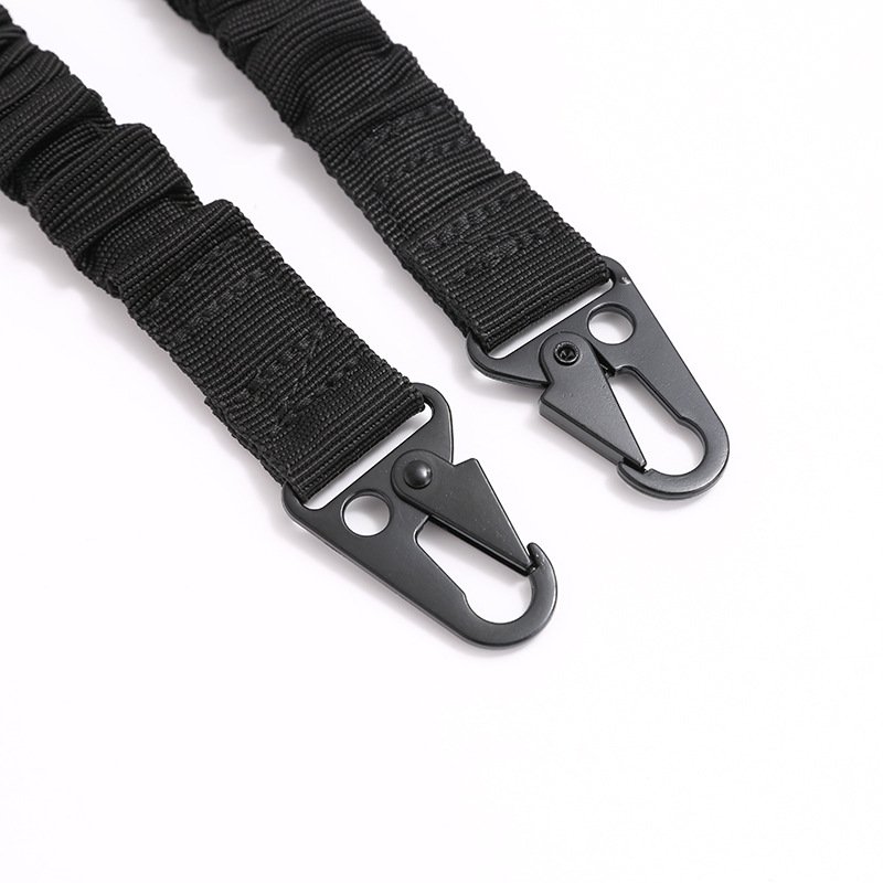 Multi-function outdoor tactical double point oblique cross gun straps nylon tactical belt waist chain waist seal