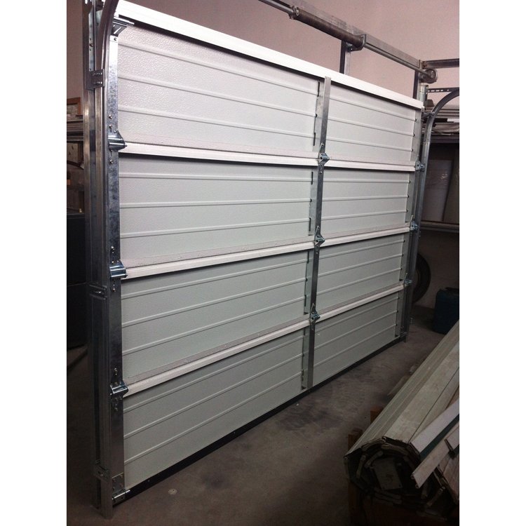 automatic single steel panel overhead lift garage doors for home