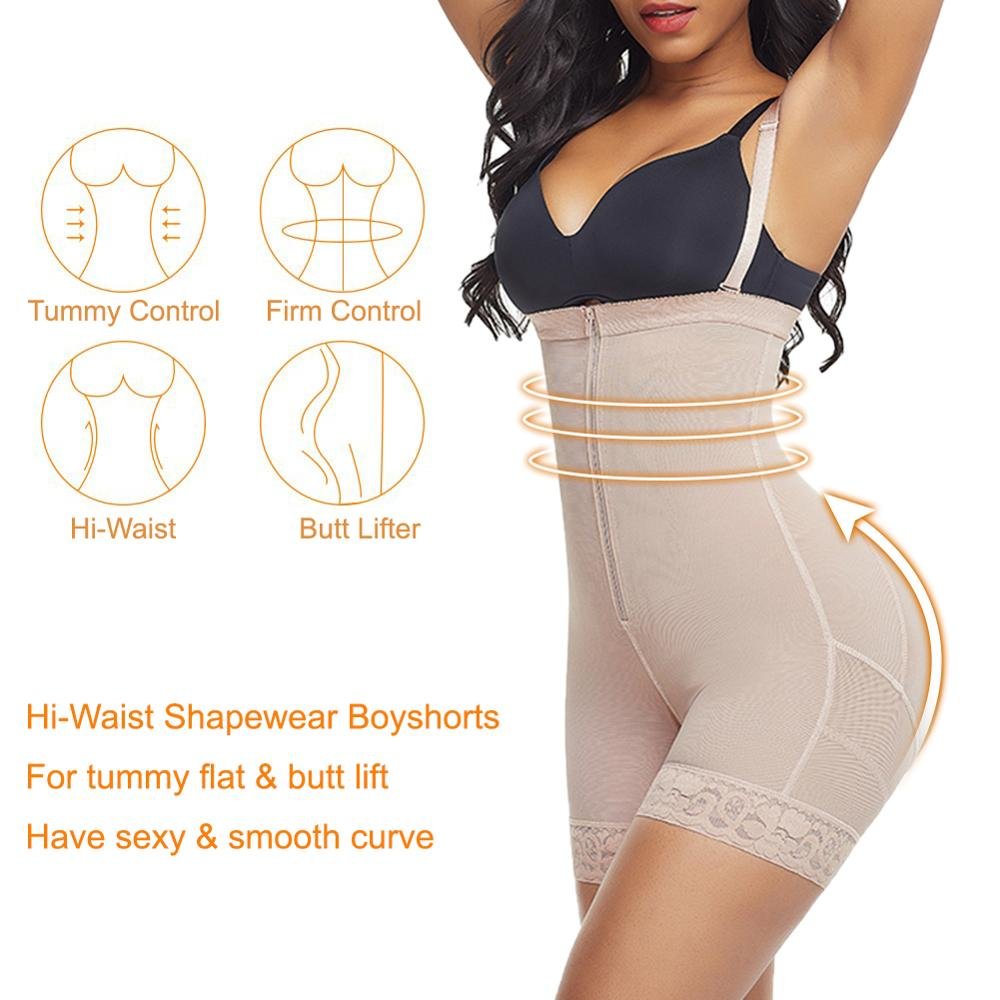 HEXIN Custom Service Slimming Shapewear Enhancer Butt Lfiter High Waist Body Shaper