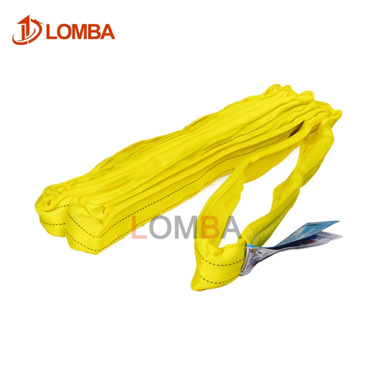 Factory Direct Supply Safety Endless Spanset Round Sling Soft Tubular Webbing Sling