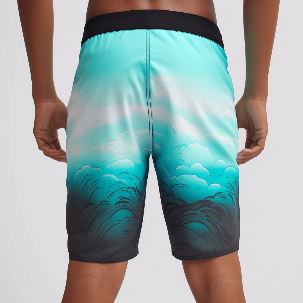 Custom Polyester Beach Shorts Men Surfing Board Short Beachwear & Swimwear Pocket Swimming Shorts Swim Trunks Boardshorts