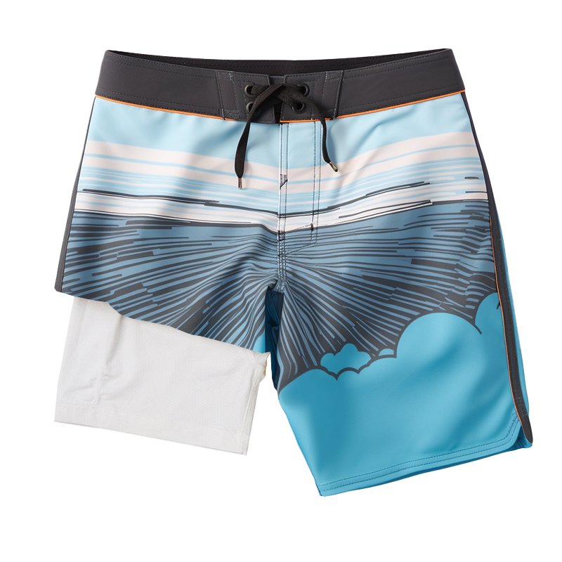 Custom Polyester Beach Shorts Men Surfing Board Short Beachwear & Swimwear Pocket Swimming Shorts Swim Trunks Boardshorts