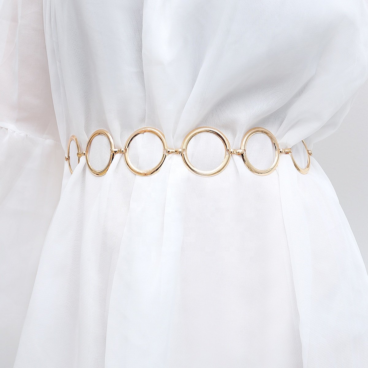 Factory Directly Wholesale Ladies Metal Body Chain New trendy Waist chain Dress Belt
