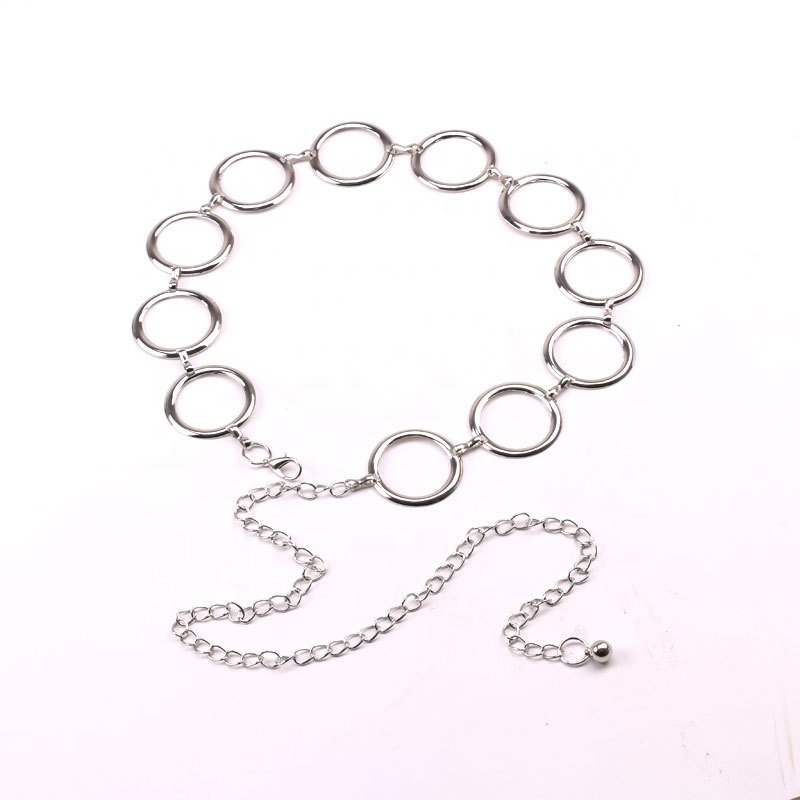 Factory Directly Wholesale Ladies Metal Body Chain New trendy Waist chain Dress Belt