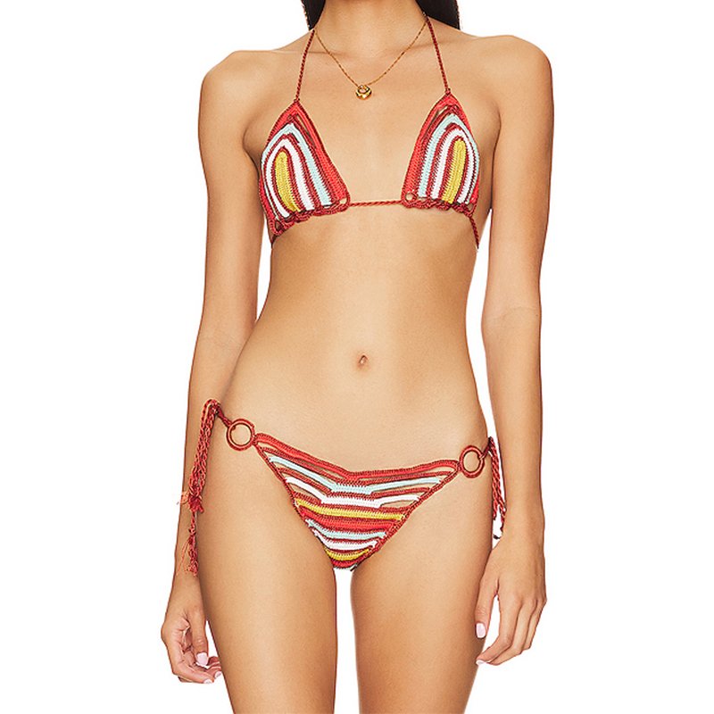 Custom design bikini set woman sexy girl swimming swimsuit two piece women swimwear