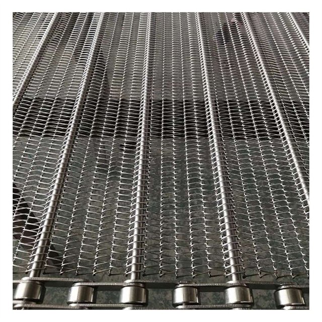 Hot Selling Chain Link Sprocket Rod Balance Mesh Conveyor Belt Sprocket Rod Balance Chain Link Mesh Conveyor Belt