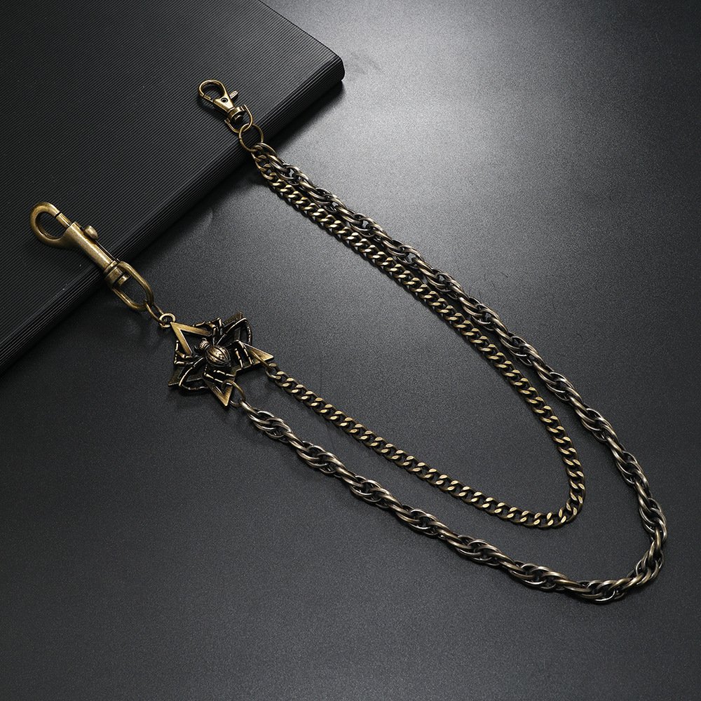 Promotional Jeans Chain Men's Trendy Waist Chain Punk Street Dance Non mainstream Hot Blooded College Hip Hop Metal Chain