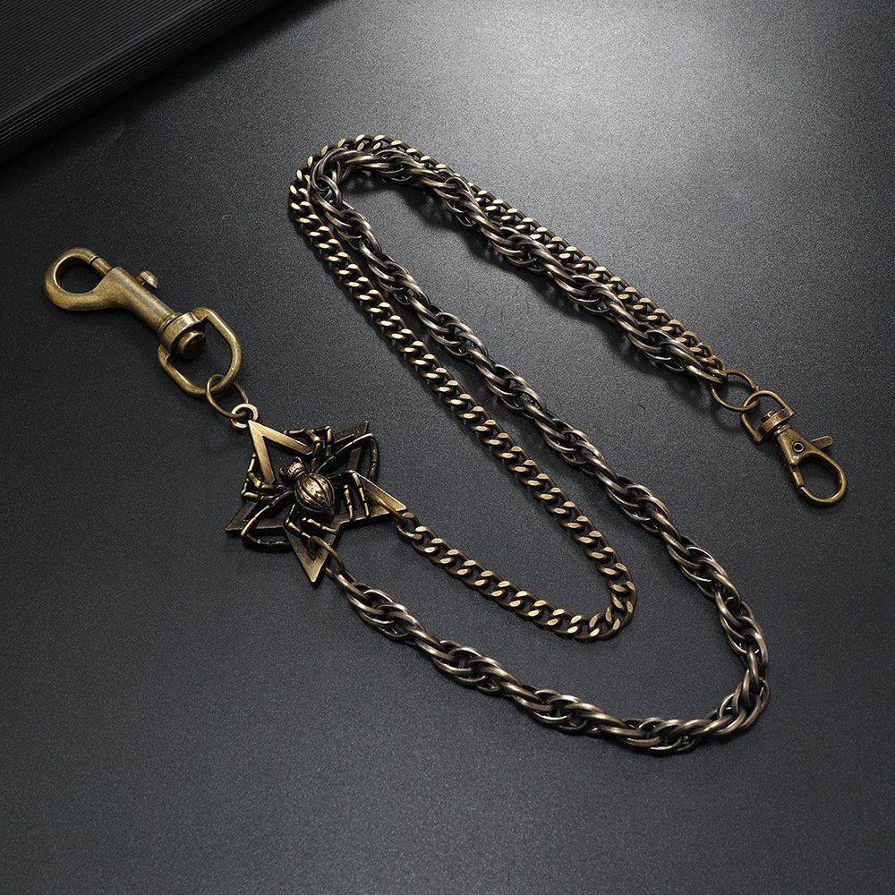 Promotional Jeans Chain Men's Trendy Waist Chain Punk Street Dance Non mainstream Hot Blooded College Hip Hop Metal Chain