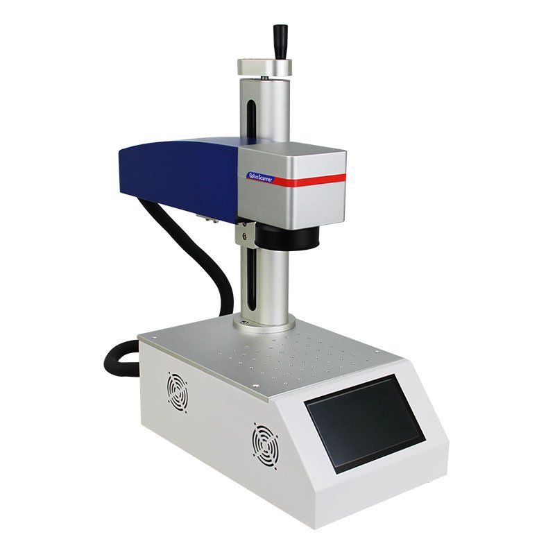Visual Positioning Automatic Focus Uv Online Flying Fiber Laser Marking Machines With Touch Screen Control Laser Marker