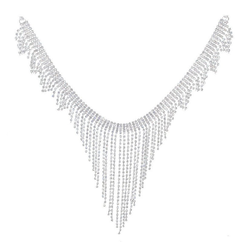 Hot Selling Irregular Sparking Rhinestone Waist Body Chain Sexy Tassels Body Chain Underwear Women Fashion Body Chain Jewelry