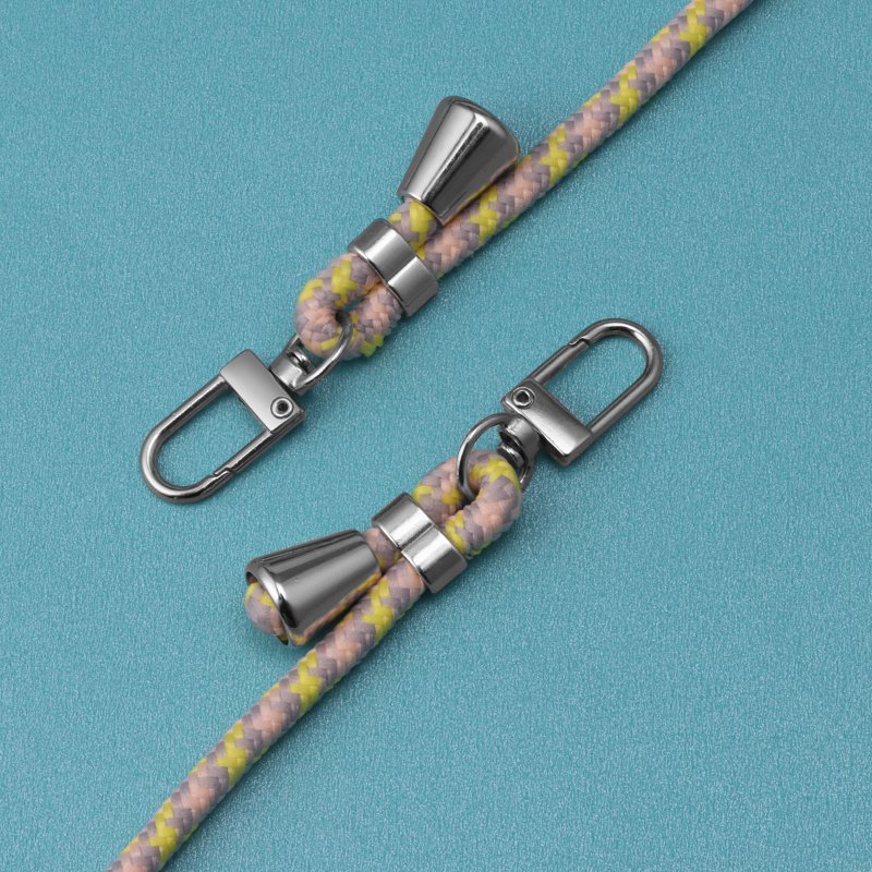 Universal Drawstring Solid Neck Straps Chain Only Cell Belt Clip Phone Case Charm Cord Chain Lanyard For Phone Case Necklace