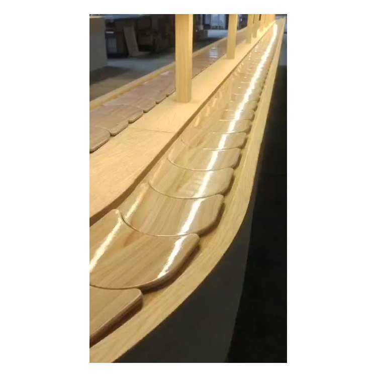 sushi slat top chain conveyor machine turning conveyor machine sushi conveyor belt
