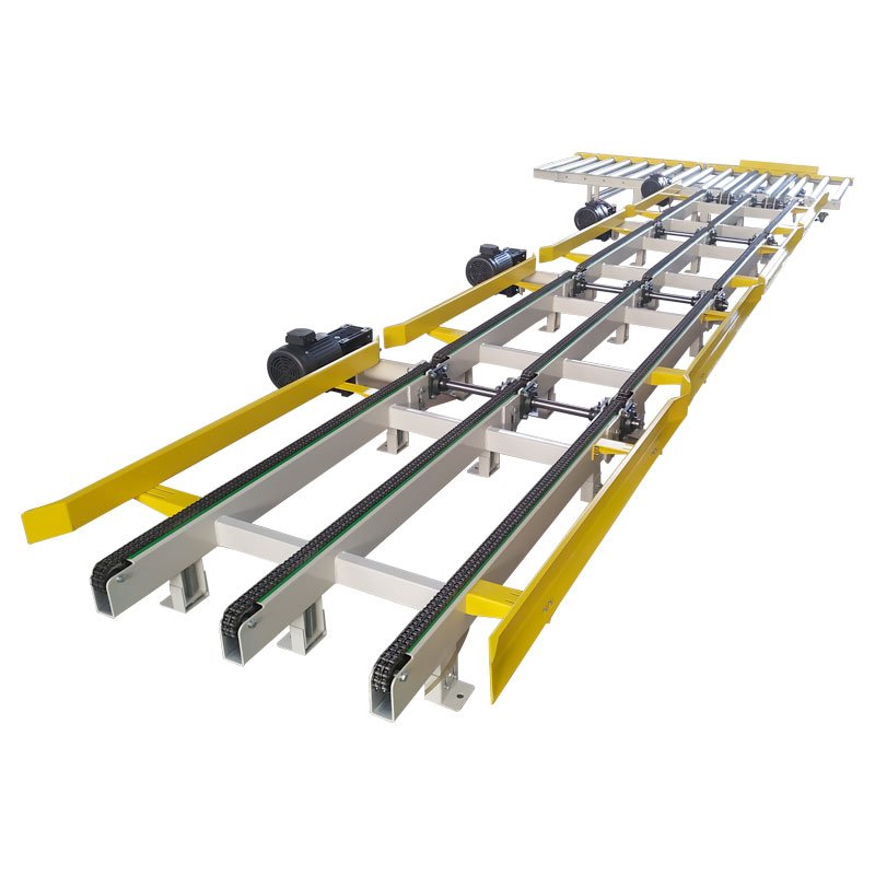 Powered Gravity Expandable Roller Chain Belt Driven Live Conveyor