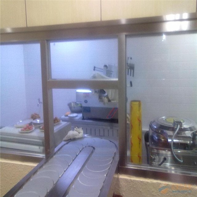 Moderate Speed Revolving sushi table counter top Sushi Conveyor Belt