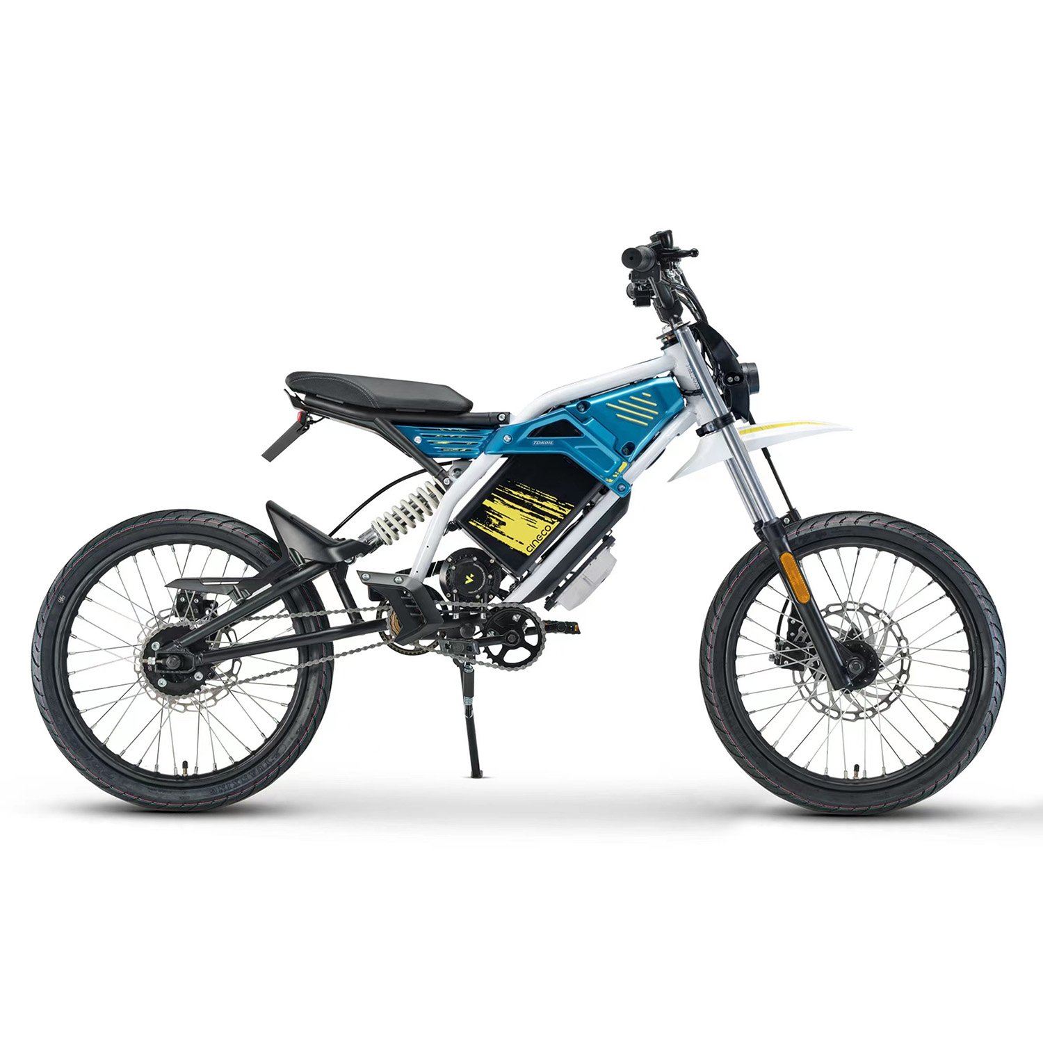 2024 NEW MODEL Zonsen EX1 48V28Ah lithium battery 400W mid motor belt chain city commuting off road e-bike electric dirt bike
