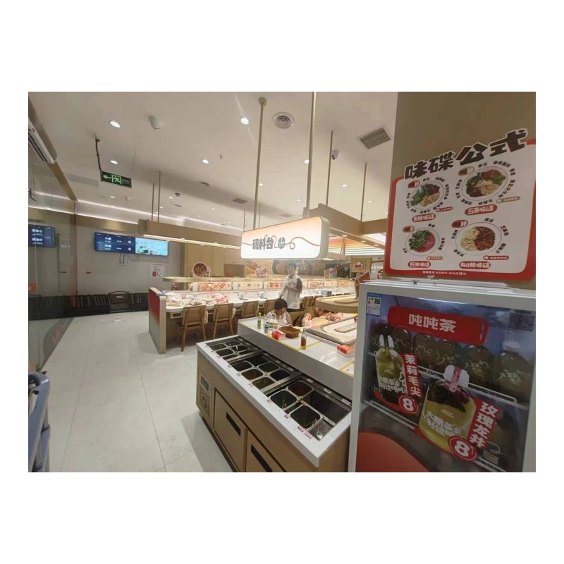 Sushi conveyor POM belt chain conveyor system sushi /rotary sushi conveyor / hot pot conveyor belt chain for restaurant